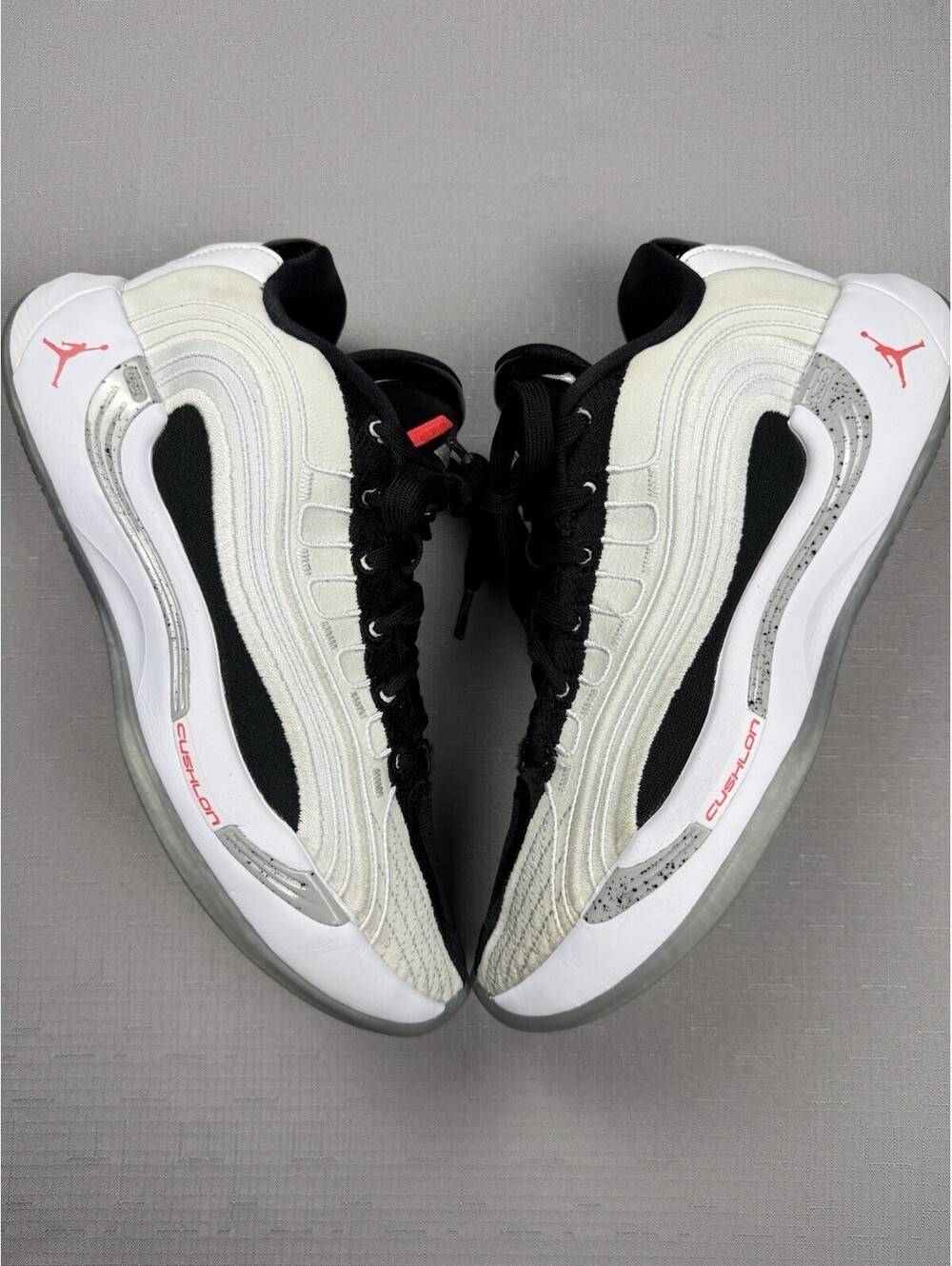 Jordan‎ Luka 4 Size 8 White Black Bright Crimson HF0823-101 Basketball Shoes Box
